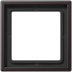 LSmetal Рамка 1-ная, dark (лакир.алюм.), AL2981D