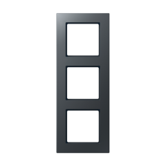 Рамка тройная A Creation антрацит матовый, AC583BFANM