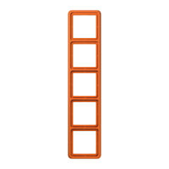 CD585WUO Рамка для вертикальной и горизонтальной установки ударопрочная, 5-кратная; оранжевая