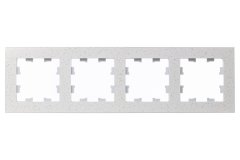 ATN343104 - AtlasDesign Nature Рамка на 4 поста, мрамор крем роял