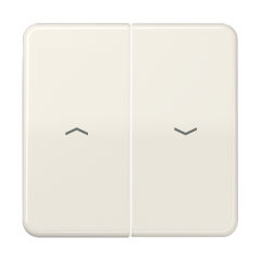 CD595P Клавиши для выключателя управления жалюзи 509VU и кнопки 539VU; слоновая кость