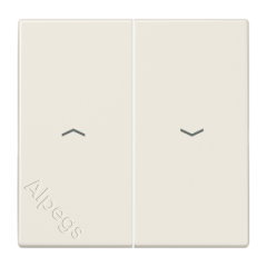 LS995P Клавиша для выключателя управления жалюзи; слоновая кость