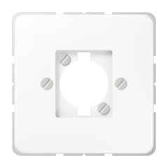 CD568-1WW Крышка штепсельного разъема для громкоговорителя и несущее шасси для штекера; белая