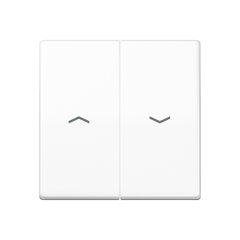 AS591-5PBFWW Клавиши для выключателя управления жалюзи; термопласт;белые