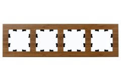 ATN353204 - AtlasDesign Nature Рамка на 4 поста, дерево бамбук