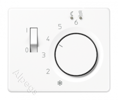 SLFTR231PLWW Накладка термостата теплых полов SL500 белый