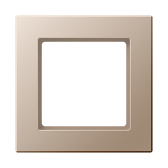 AC581CH Рамка 1пост, шампань