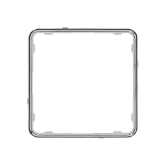 CDP81GCR Внутренняя цветная рамка; полированный хром