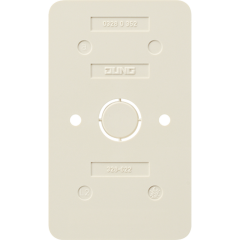 328-622 Плата монтажная огнестойкая для установки сдвоенных АР-розеток на горючей поверхности