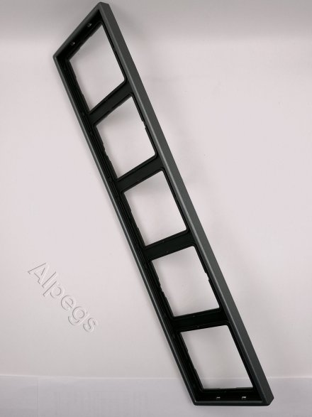 LSmetal Рамка 5-ная, антрацит. AL2985AN