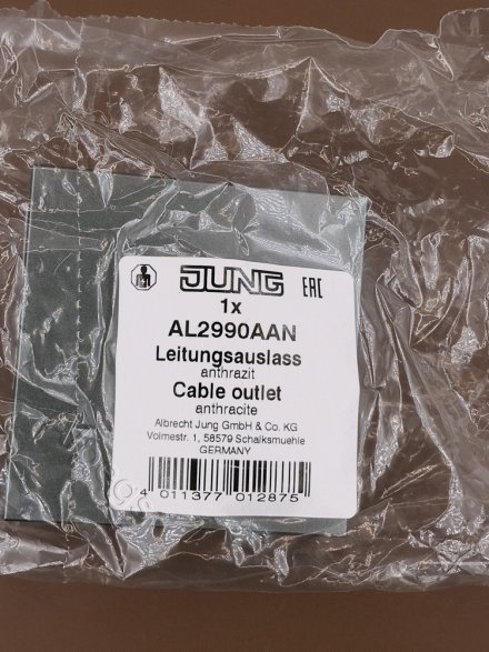 LSmetal Вывод кабеля, антрацит. AL2990AAN