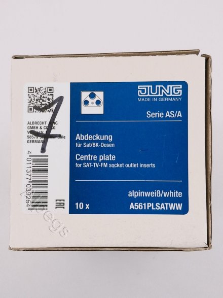 A561PLSATWW Крышка для SAT-TV-розетки; белая