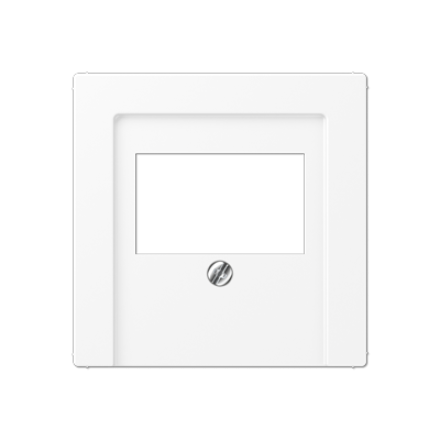 Крышка для ТАЕ гнезд цвет Матовый белый, Jung A569BFPLTWWM