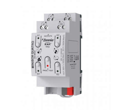 Модуль дискретных выходов KNX MINiBOX QUATRO, 4DO 16А/230В~