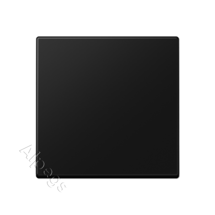 A500 Клавиша 1-ная, цвет матовый черный A590SWM