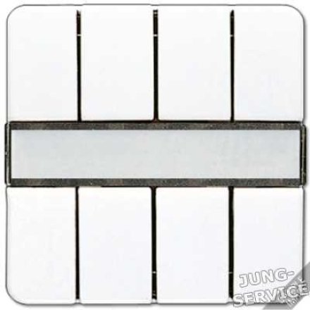 2094F Клавиши для системы KNX, 4 группы, универсальные; слоновая кость
