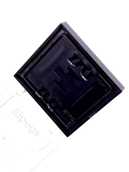 LS990 Заглушка, цвет матовый черный LS994BSWM