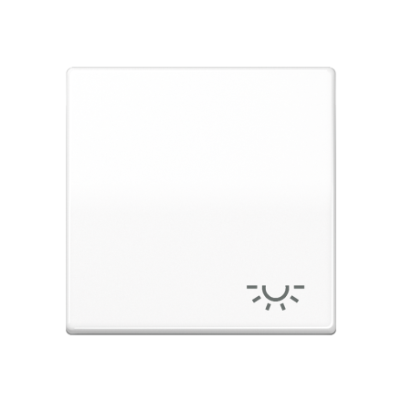 AS591LWW Клавиша с символом свет; белая