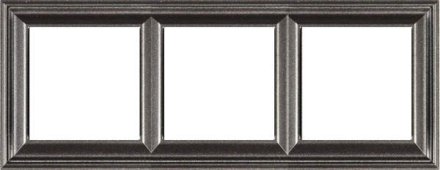 Рамка тройная Jung Eco Profi Deco, антрацит, EPD483AN