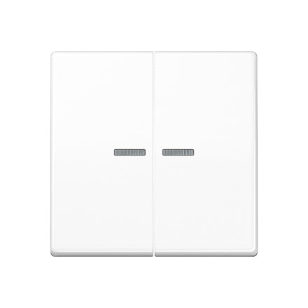 JUNG HOME кнопка, 2 группы, BT A 17102 BF WW