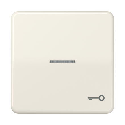 CD590KO5T Клавиша с окошком и символом ключ для выключателей с подсветкой; слоновая кость