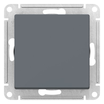 ATN000711 - AtlasDesign 1-клавишный ВЫКЛЮЧАТЕЛЬ, схема 1, 10АХ, механизм, ГРИФЕЛЬ