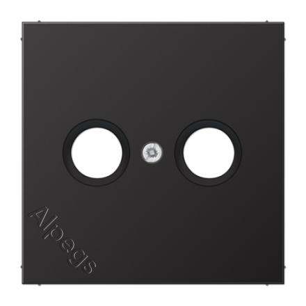 LSmetal Накладка TV/FM, dark (лакир.алюм.) AL2990TVD