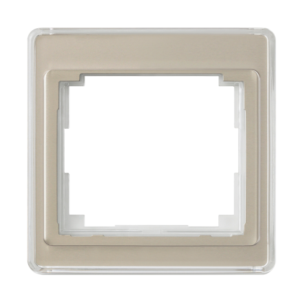 SL581GB Рамка одинарная SL500 бронза