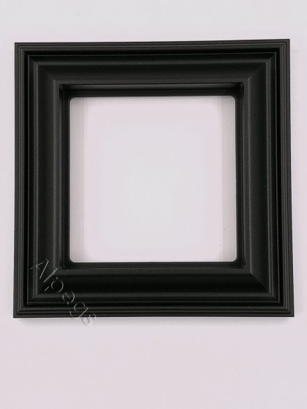 Рамка 1-пост, термопласт, черный матовый, Eco Deco EPD481SWM
