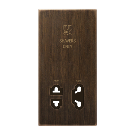 SOME7522ATPL накладка бритвенной розетки антик