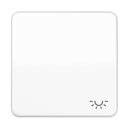 CD590LWW Клавиша с символом освещение; белая