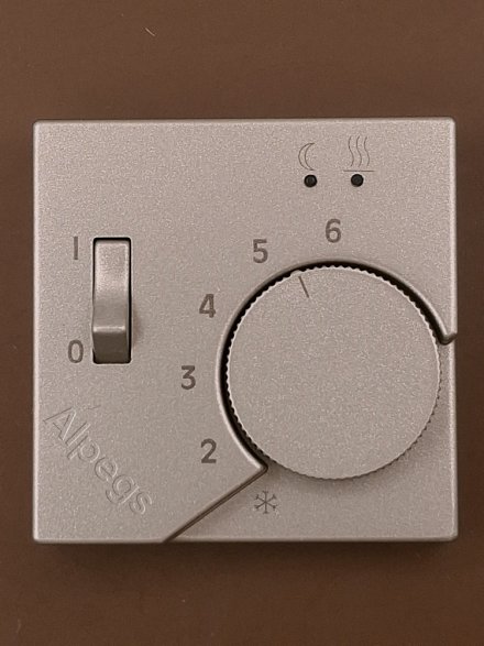 Накладка регулятора тёплого пола Шампань, AFTR231PLCH. Артикул снят с производства. Замена артикул A1749BFCH