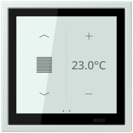 KNX комнатный контроллер LS TOUCH, LCZ 459 BFD1S215