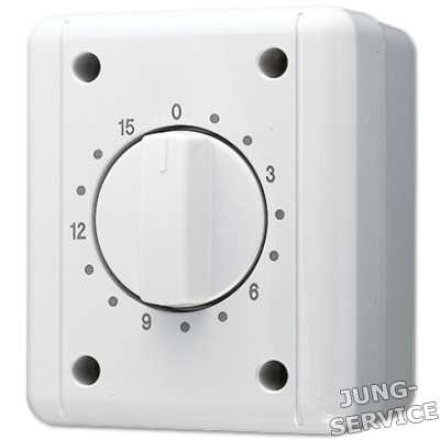 8012W Выключатель для накладного монтажа с часовым механизмом