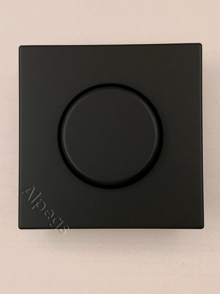 LS990 Накладка на мех-зм поворотн. диммера и потенциом., цвет матовый черный LS1940SWM