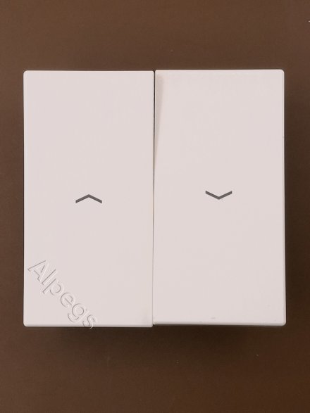 LS995PWW Клавиша для выключателя управления жалюзи; белая