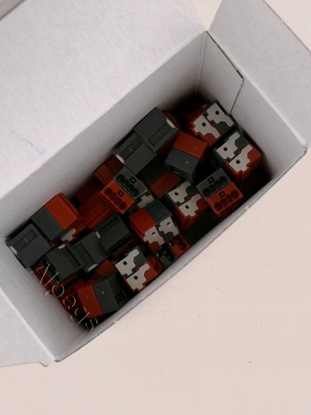 2050RTSW KNX/EIB соединительный разъем двойной (черный/красный)