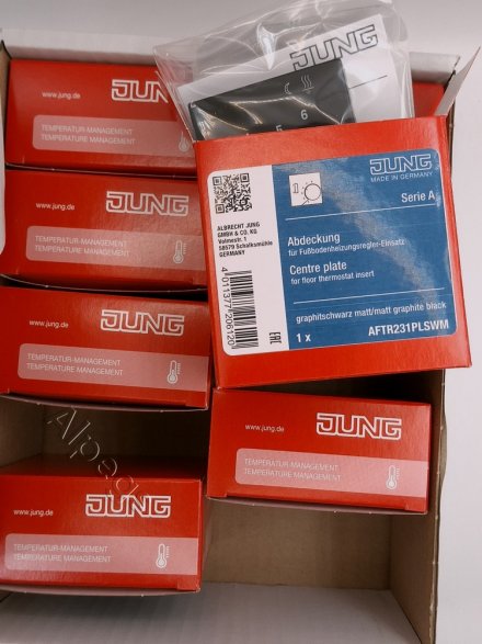 A500 Накладка для мех-зма терморегулятора пола с выкл. FTR 231 U, черный матовый AFTR231PLSWM. Артикул снят с производства. Замена артикул A1749BFSWM