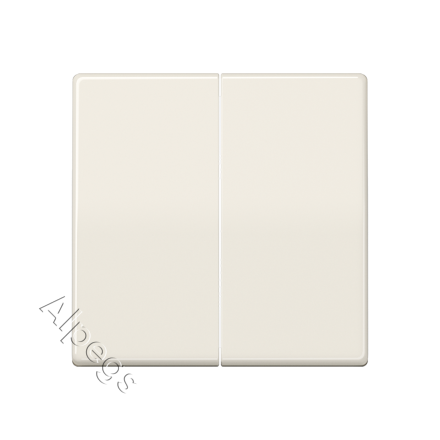 AS591-5 Клавиши для сдвоенного выключателя; слоновая кость