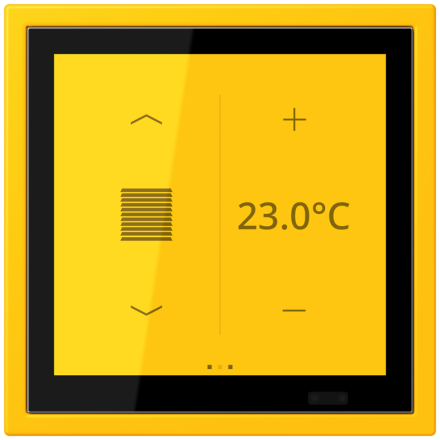 KNX комнатный контроллер LS TOUCH, LCZ 459 BFD1S263