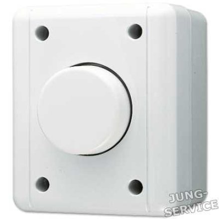 824TDW Роторный Tronic диммер для накладного монтажа