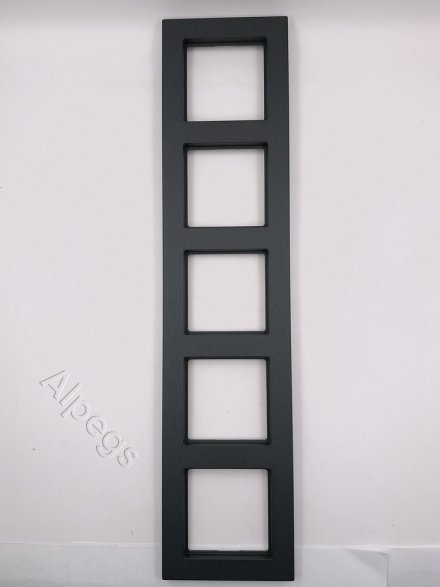 Jung A550 - Рамка 5-ая, цвет антрацит A5585BFANM