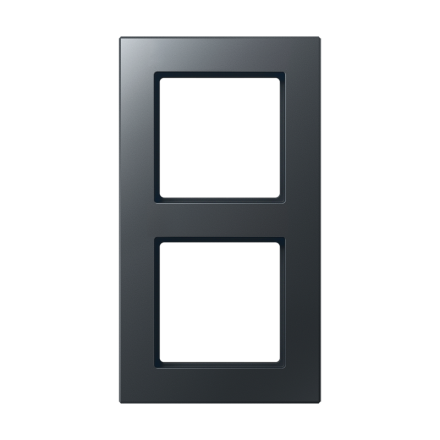 Рамка двойная A Creation антрацит матовый, AC582BFANM