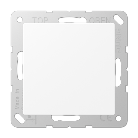 A500 Заглушка, цвет Матовый белый, Jung A594-0WWM