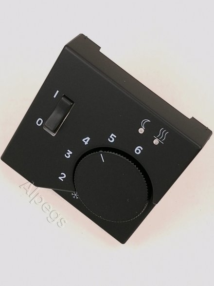 A500 Накладка для мех-зма терморегулятора пола с выкл. FTR 231 U, черный матовый AFTR231PLSWM. Артикул снят с производства. Замена артикул A1749BFSWM