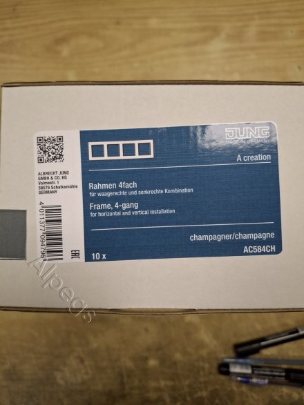 AC584CH A creation, Рамка 4поста, шампань
