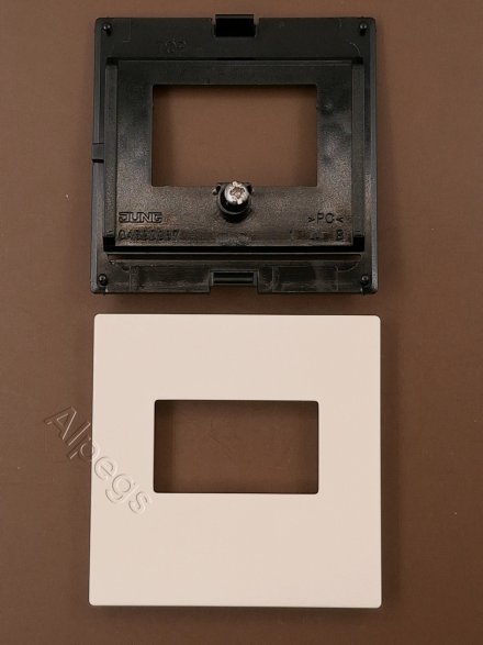 A500 Накладка для USB-зарядных устройств без видимого винта, термопласт, слоновая кость A1569USB