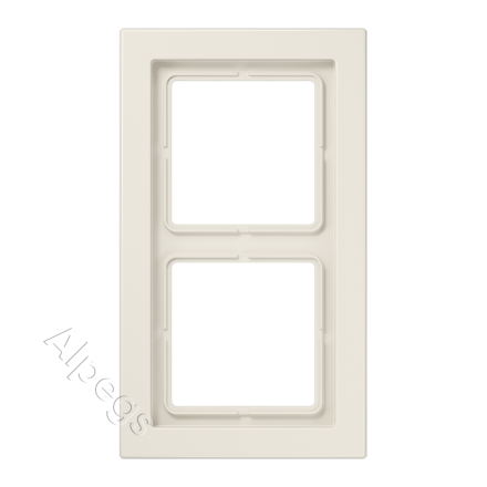 LSD982W Рамка 2-кратная; слоновая кость