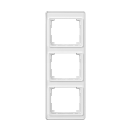 SL583WW Рамка для вертикальной установки 3-кратная; белая