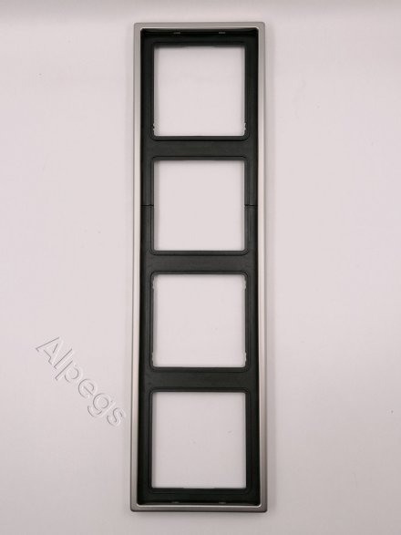 LSmetal Рамка 4-ная , стальн. ES2984